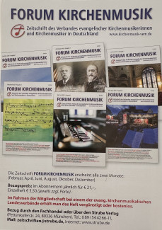 Flyer Forum Kirchenmusik